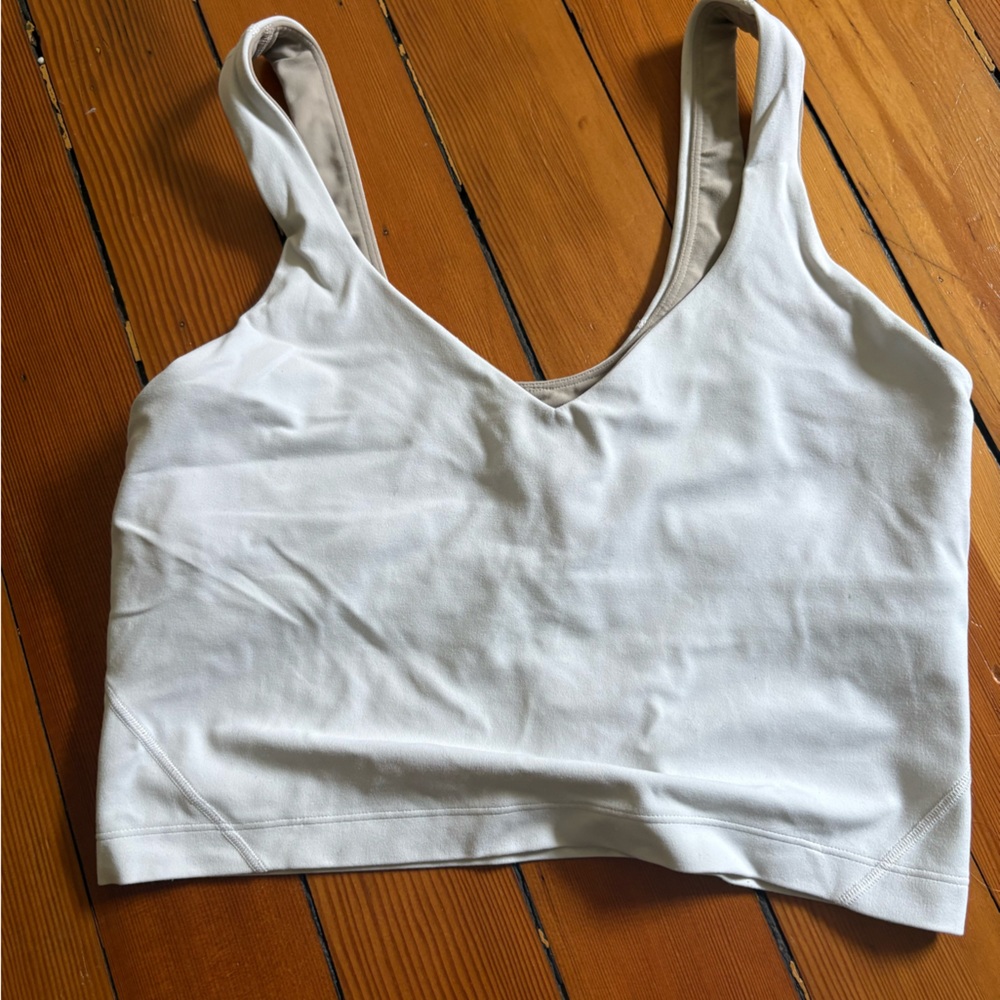 lululemon athletica White Align Sports Bra
